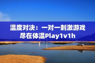 温度对决：一对一刺激游戏尽在体温Play1v1h