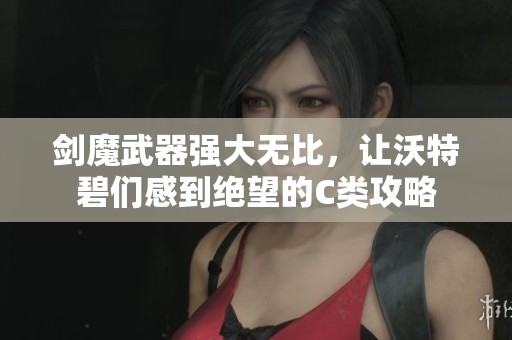 剑魔武器强大无比，让沃特碧们感到绝望的C类攻略