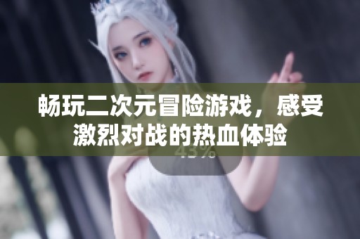 畅玩二次元冒险游戏，感受激烈对战的热血体验