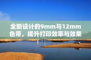 全新设计的9mm与12mm色带，提升打印效率与效果