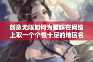 创意无限如何为猫咪在网络上取一个个性十足的地区名字