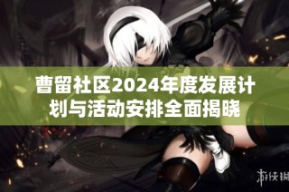 曹留社区2024年度发展计划与活动安排全面揭晓