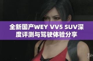 全新国产WEY VV5 SUV深度评测与驾驶体验分享