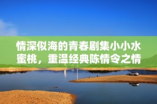 情深似海的青春剧集小小水蜜桃，重温经典陈情令之情感旅程