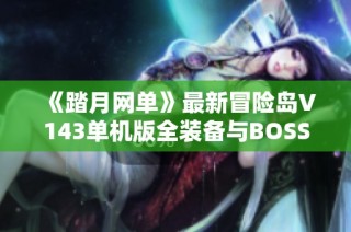 《踏月网单》最新冒险岛V143单机版全装备与BOSS攻略大揭秘