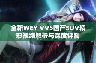 全新WEY VV5国产SUV精彩视频解析与深度评测