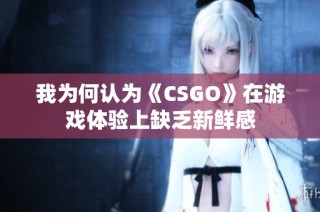 我为何认为《CSGO》在游戏体验上缺乏新鲜感