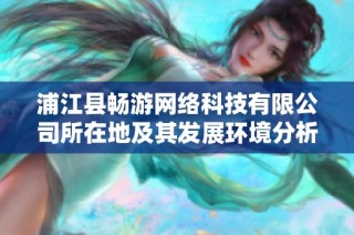 浦江县畅游网络科技有限公司所在地及其发展环境分析