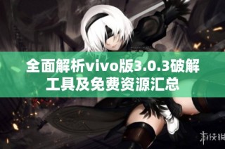 全面解析vivo版3.0.3破解工具及免费资源汇总