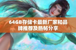 64GB存储卡最新厂家和品牌推荐及热帖分享