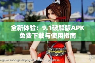 全新体验：9.1破解版APK免费下载与使用指南