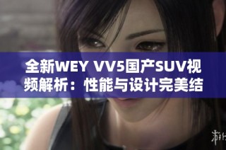 全新WEY VV5国产SUV视频解析：性能与设计完美结合