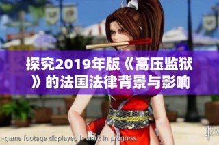 探究2019年版《高压监狱》的法国法律背景与影响