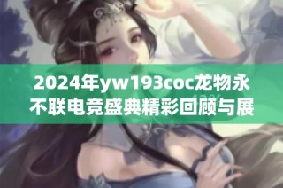 2024年yw193coc龙物永不联电竞盛典精彩回顾与展望