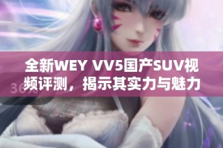 全新WEY VV5国产SUV视频评测，揭示其实力与魅力