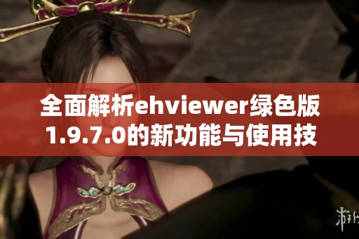 全面解析ehviewer绿色版1.9.7.0的新功能与使用技巧