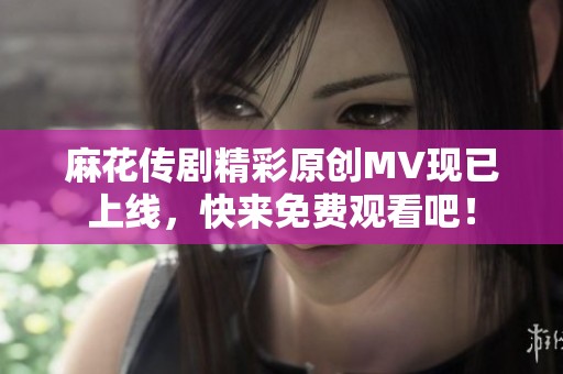 麻花传剧精彩原创MV现已上线，快来免费观看吧！