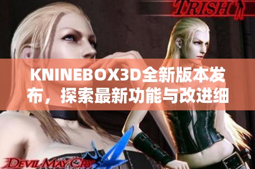 KNINEBOX3D全新版本发布，探索最新功能与改进细节