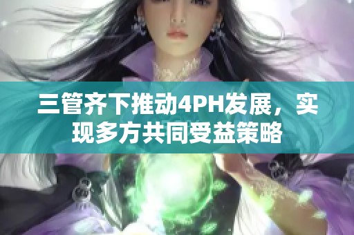 三管齐下推动4PH发展，实现多方共同受益策略