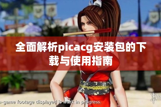 全面解析picacg安装包的下载与使用指南