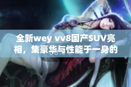 全新wey vv8国产SUV亮相，集豪华与性能于一身的驾驶体验