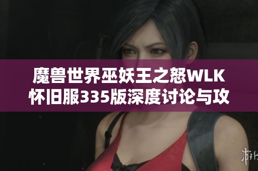 魔兽世界巫妖王之怒WLK怀旧服335版深度讨论与攻略分享专区