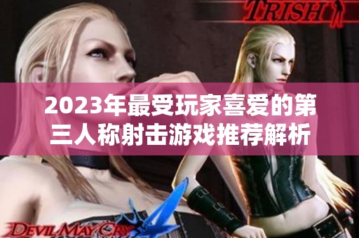 2023年最受玩家喜爱的第三人称射击游戏推荐解析