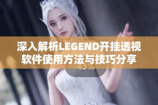 深入解析LEGEND开挂透视软件使用方法与技巧分享