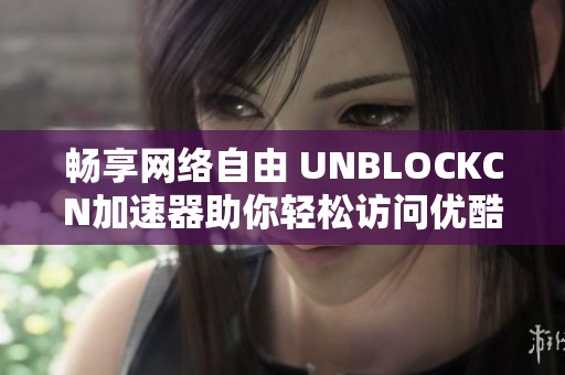 畅享网络自由 UNBLOCKCN加速器助你轻松访问优酷视频