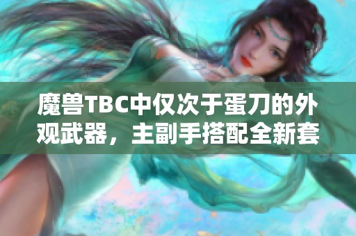 魔兽TBC中仅次于蛋刀的外观武器，主副手搭配全新套装解析