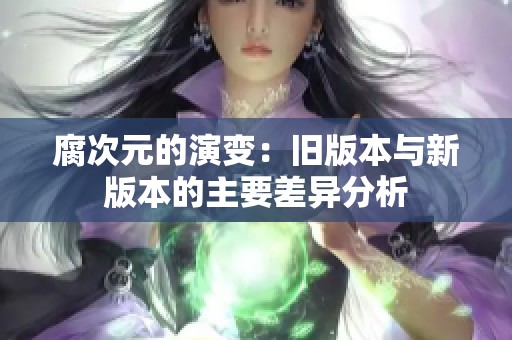 腐次元的演变：旧版本与新版本的主要差异分析