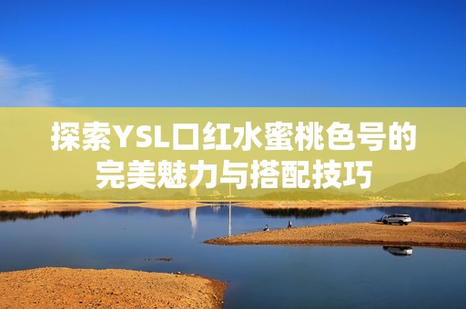 探索YSL口红水蜜桃色号的完美魅力与搭配技巧