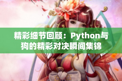 精彩细节回顾：Python与狗的精彩对决瞬间集锦