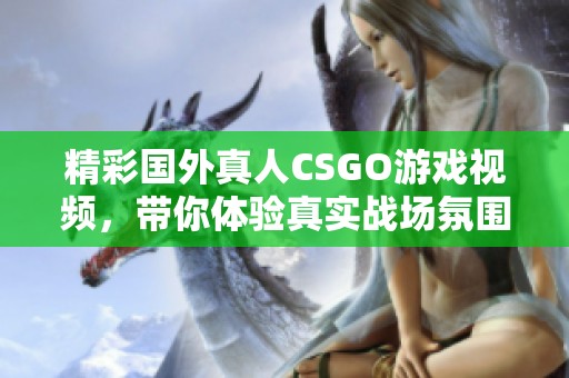 精彩国外真人CSGO游戏视频，带你体验真实战场氛围