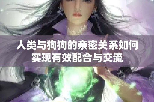 人类与狗狗的亲密关系如何实现有效配合与交流