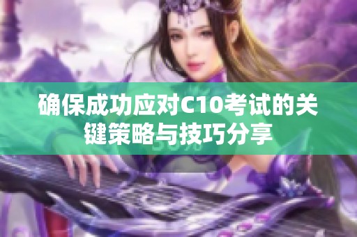 确保成功应对C10考试的关键策略与技巧分享