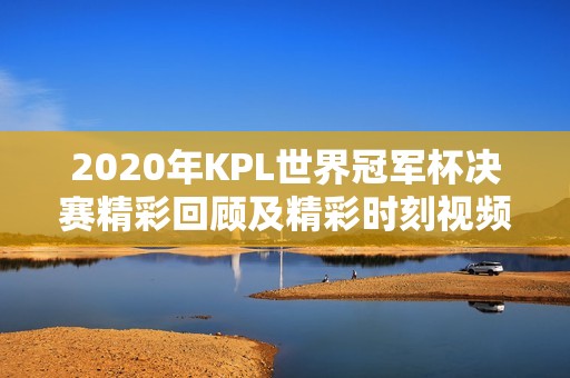 2020年KPL世界冠军杯决赛精彩回顾及精彩时刻视频播放