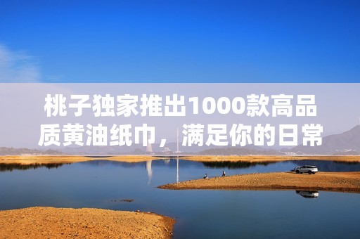 桃子独家推出1000款高品质黄油纸巾，满足你的日常需求