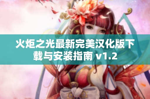 火炬之光最新完美汉化版下载与安装指南 v1.2